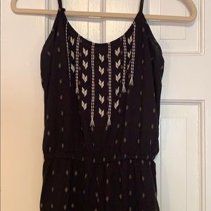 Black romper/jumpsuit